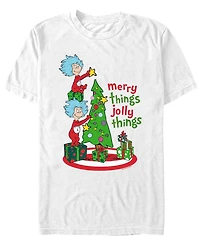 Fifth Sun Men's Merry Jolly Things Short Sleeve T-Shirt
