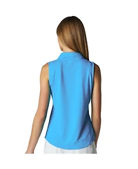 G Lifestyle Clothing Women's Sleeveless Zip Polo