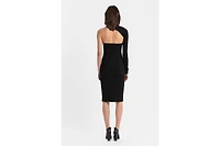 Marcella Women's Manhattan One Shoulder Midi Dress