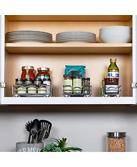 Florida Brands Pull Out Cabinet Organizer for Spices, Cans 8.5 x 10.5 In