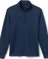 Lands' End Men's Active Performance Quarter Zip Pullover