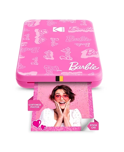 Kodak Barbie x Step Slim Wireless Instant Portable Photo Printer, 2x3" Full Color Instant Photo Printer