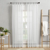 Sheer Voile Tab Top Curtain Panel