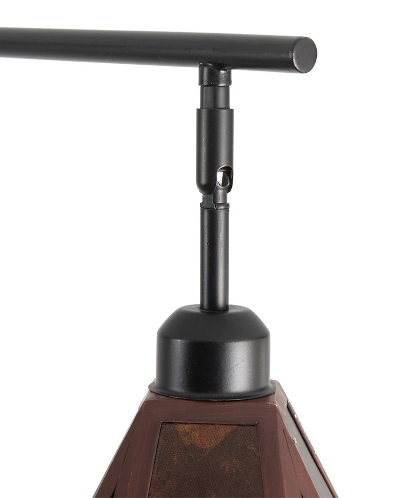 Nova of California Artifact 86" 3 Light Switch Arc Floor Lamp