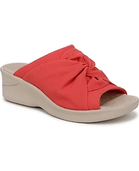 LifeStride Women's Smile Washable Slide Wedge Sandals