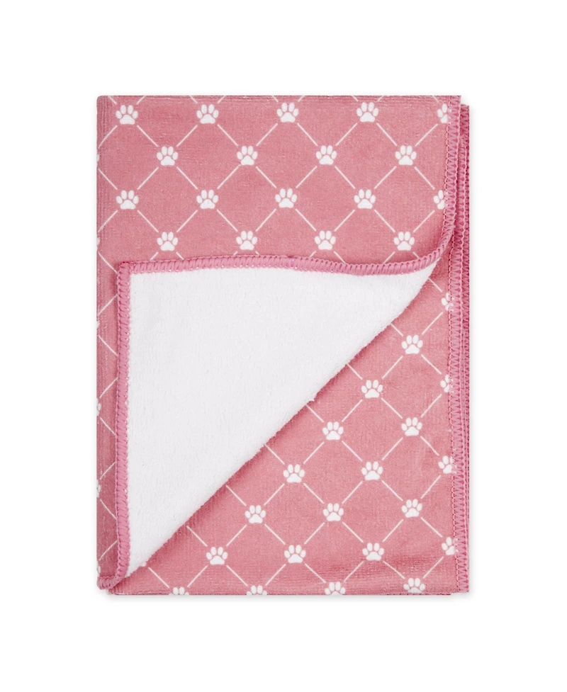 Bone Dry Microfiber Trellis Printed Pet Towel 3 Piece Set