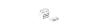 Slickblue Wood Baby Diaper Changing Table with 2 Drawers Stylish and Functional Storage