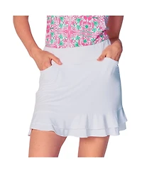 G Lifestyle Clothing Women's Double Ruffle Skort