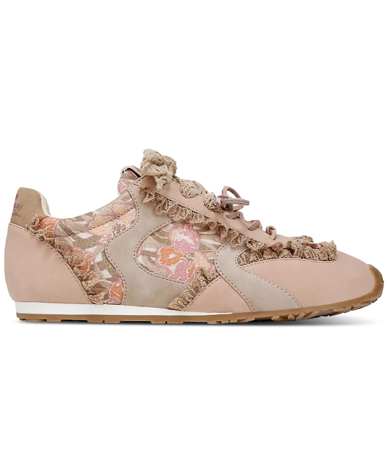 Circus Ny by Sam Edelman Nash Lace-Up Ruffle Lace Sneakers