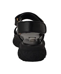 Guess Women's Lanara Quattro G Sporty Platform Footbed Sandals