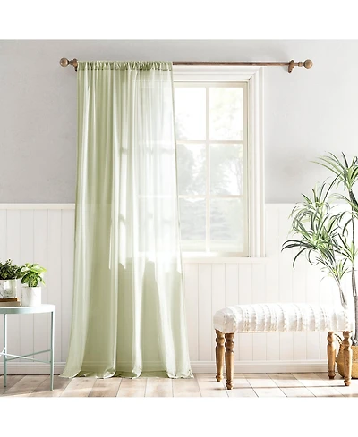 100% Cotton Sheer Curtain