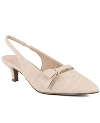 Jones New York Women's Charbeau Kitten Heel Slingback Pumps