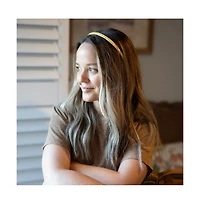 Thin Solid Headband - Pale Yellow