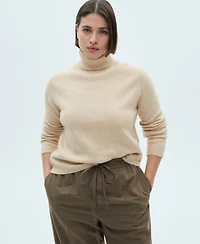 Mango Women's Turtleneck Sweater