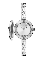 Versace Women's Medusa Secret Silver Stainless Steel Bracelet Watch, 25mm