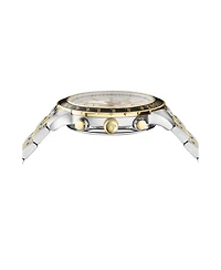Versace Men's Sport Chrono Two-Tone Stainless Steel Bracelet Watch, 44mm