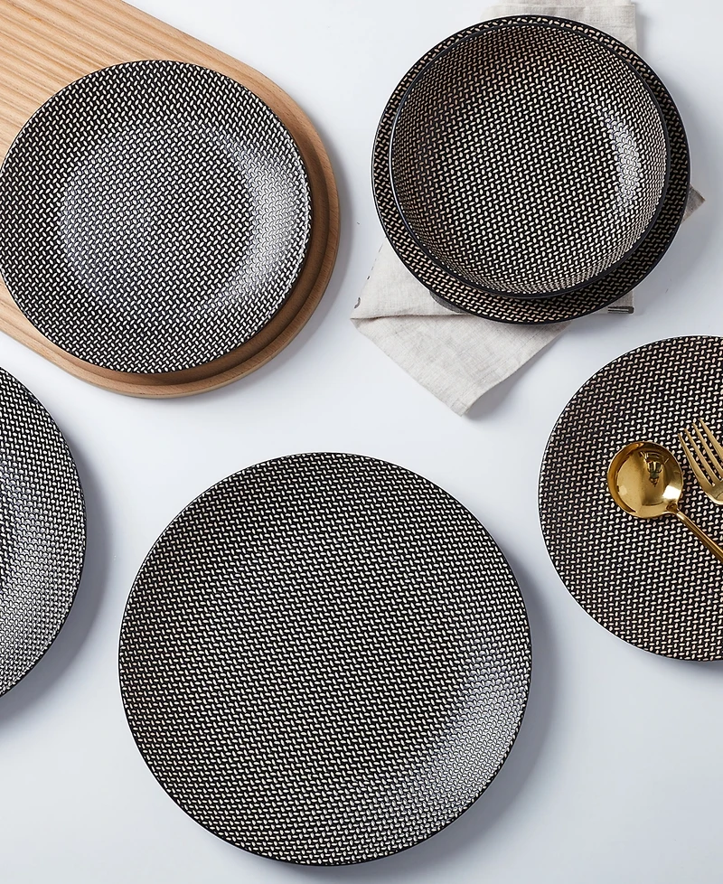 Stone Lain Daisy 32 Pc. Dinnerware Set, Service for 8