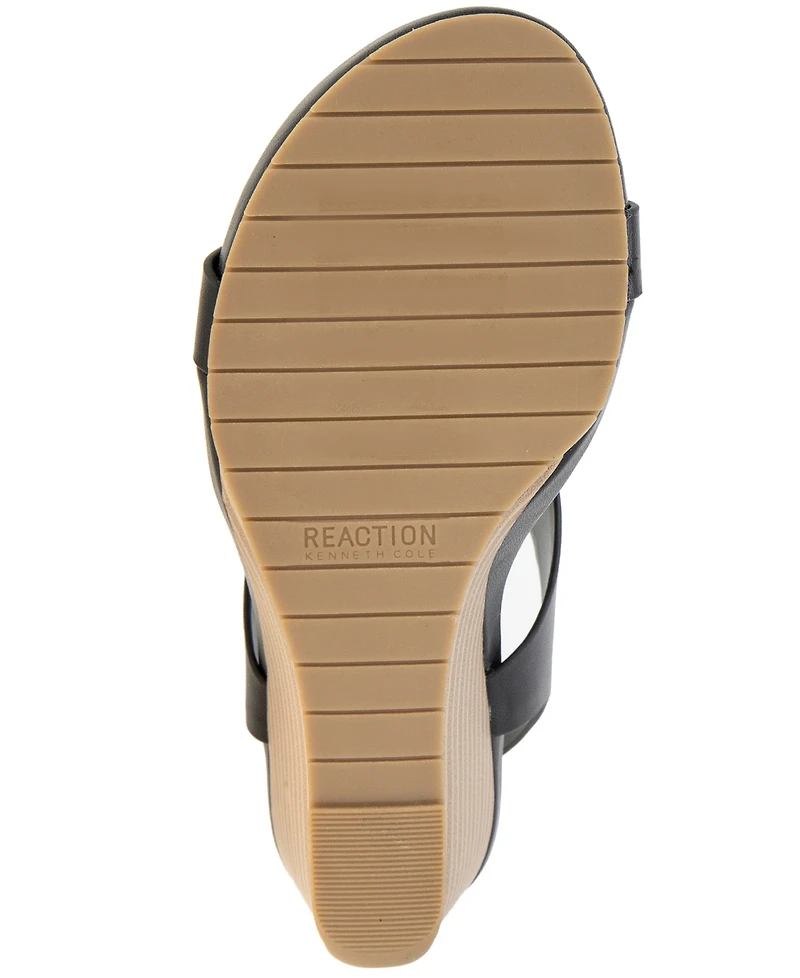 Kenneth Cole Reaction Women's Greatly Thong Almond Toe Wedge Sandals