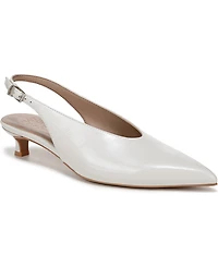 Naturalizer Women's Nicolette Pointed Toe Kitten Heel Slingback Pumps