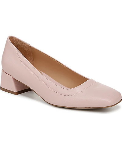 Naturalizer Women's Huntley Square Toe Block Heel Pumps