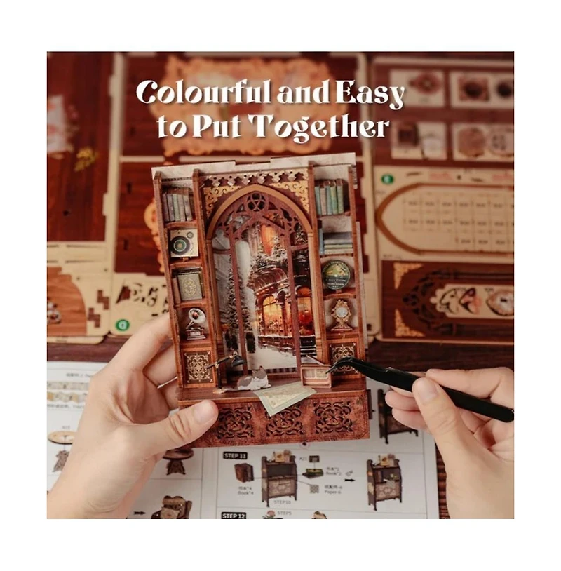 Cutebee Book Nook Kit