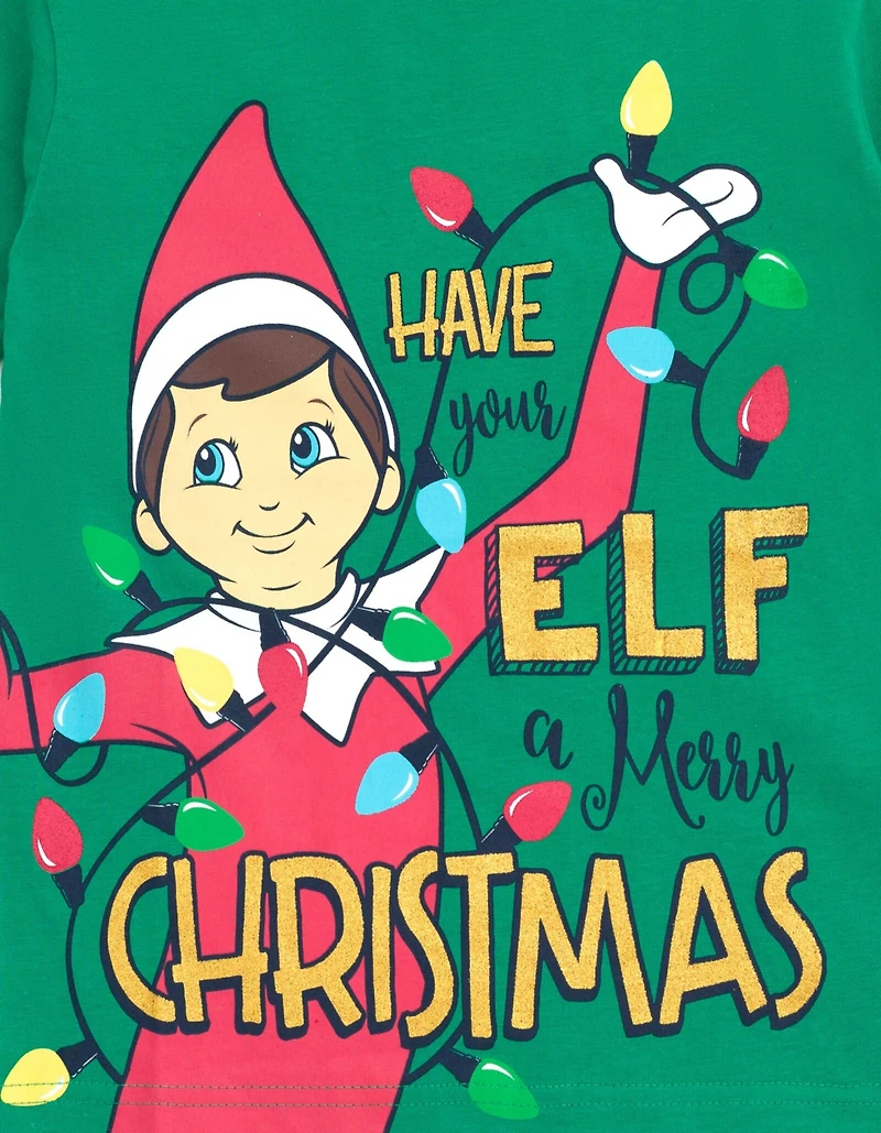 Elf on the shelf Little Boys The Christmas 2 Pack T-Shirts to