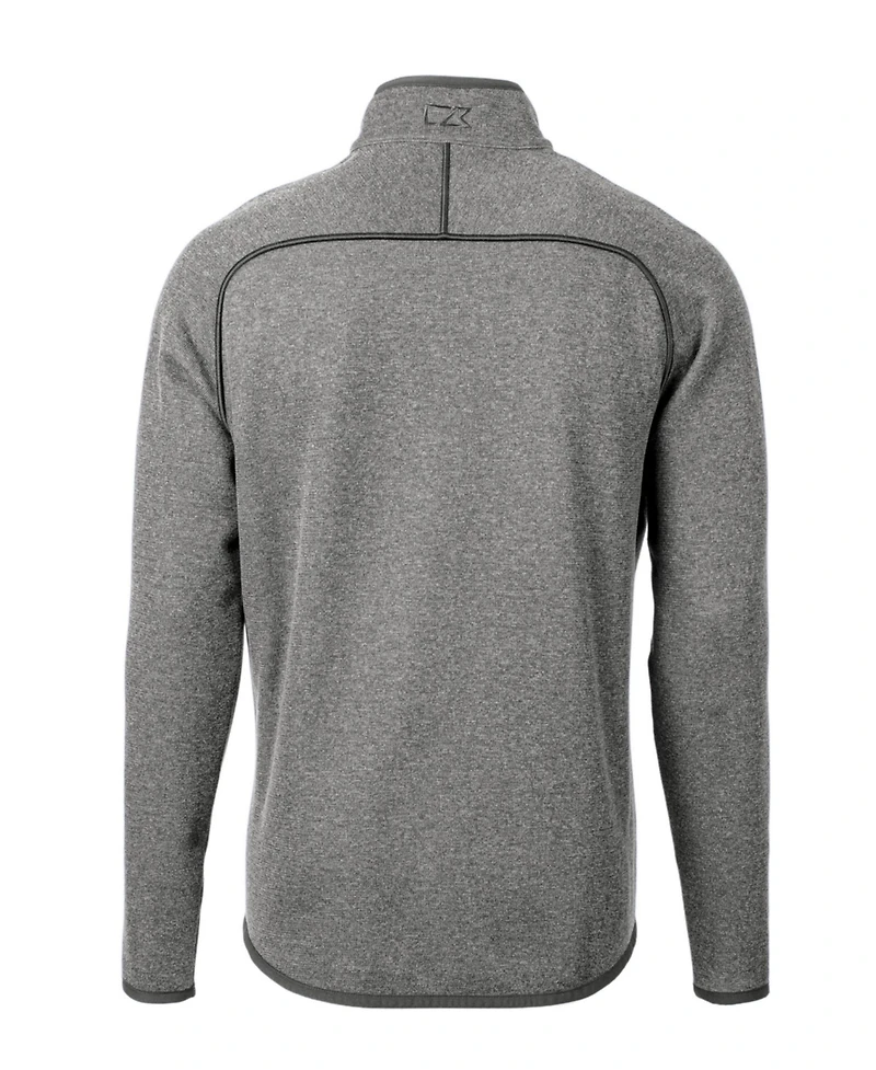 Cutter & Buck Big Tall Mainsail Sweater-Knit Full Zip Jacket
