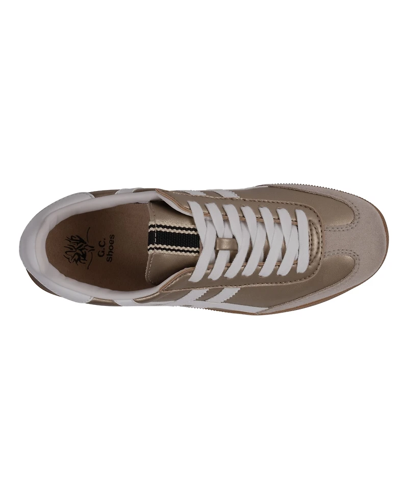 Gc Shoes Women's Dakkah Lace Up Retro Sneakers