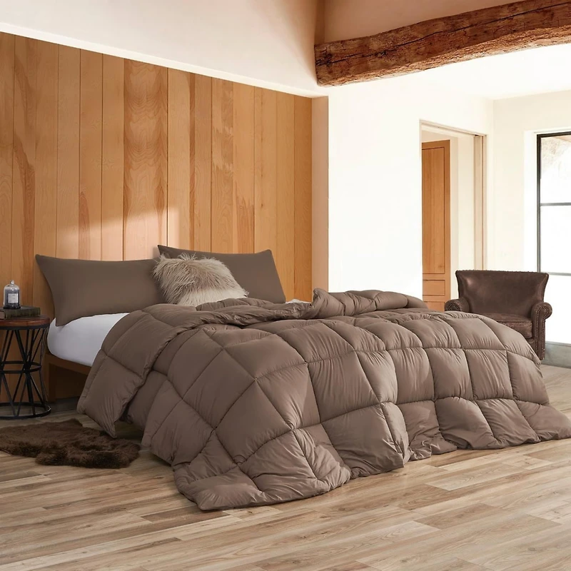 Cool Being Thick - Coma Inducer Oversized Comforter Set - Teak,California King