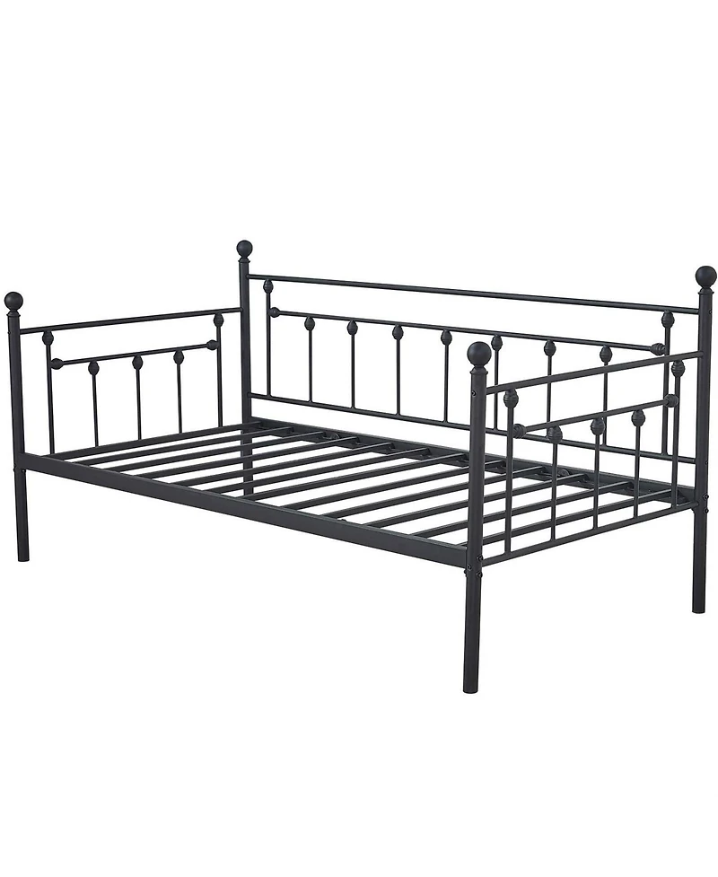 Elegant Metal Daybed Frame for Bedroom or Living Room