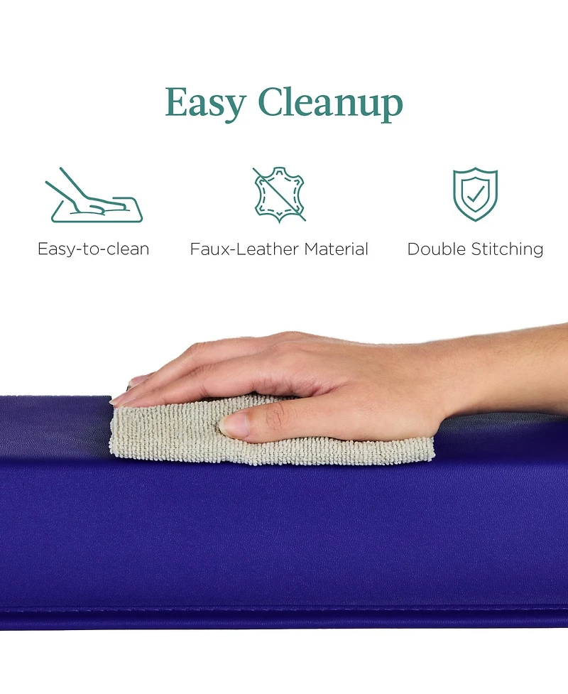 Best Choice Products 9ft Folding Medium-Density Foam Floor Balance Beam for Gymnastic and Tumbling