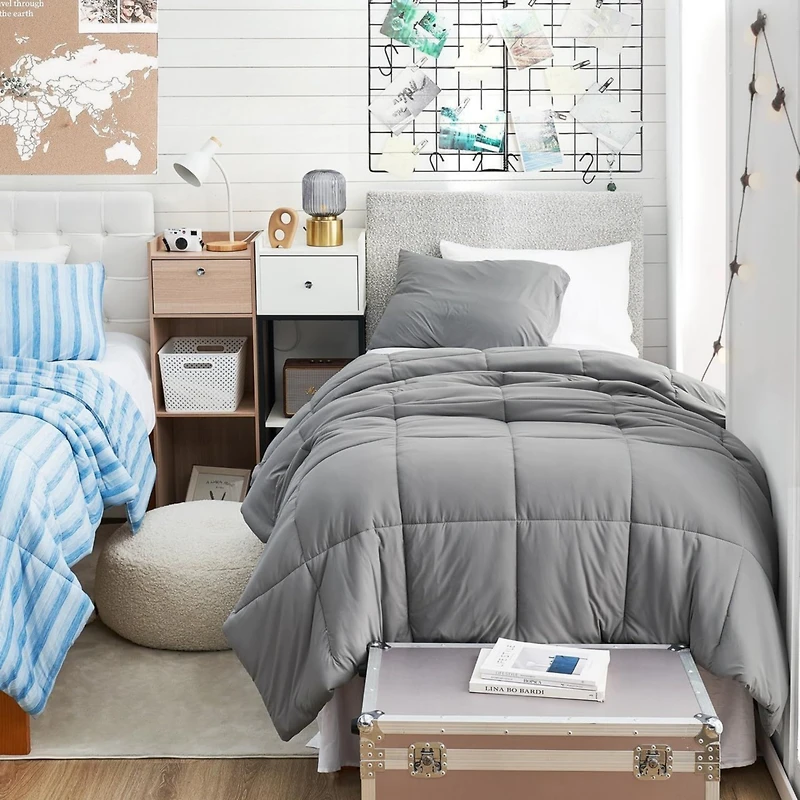 Nourishing Retreat - Coma Inducer Oversized Comforter Set - Steeple Gray,Twin Xl