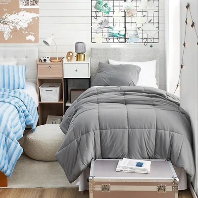 Nourishing Retreat - Coma Inducer Oversized Comforter Set - Steeple Gray,Twin Xl