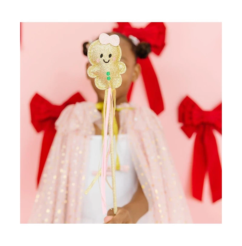 Sweet Wink Child Girl Gingerbread Christmas Wand