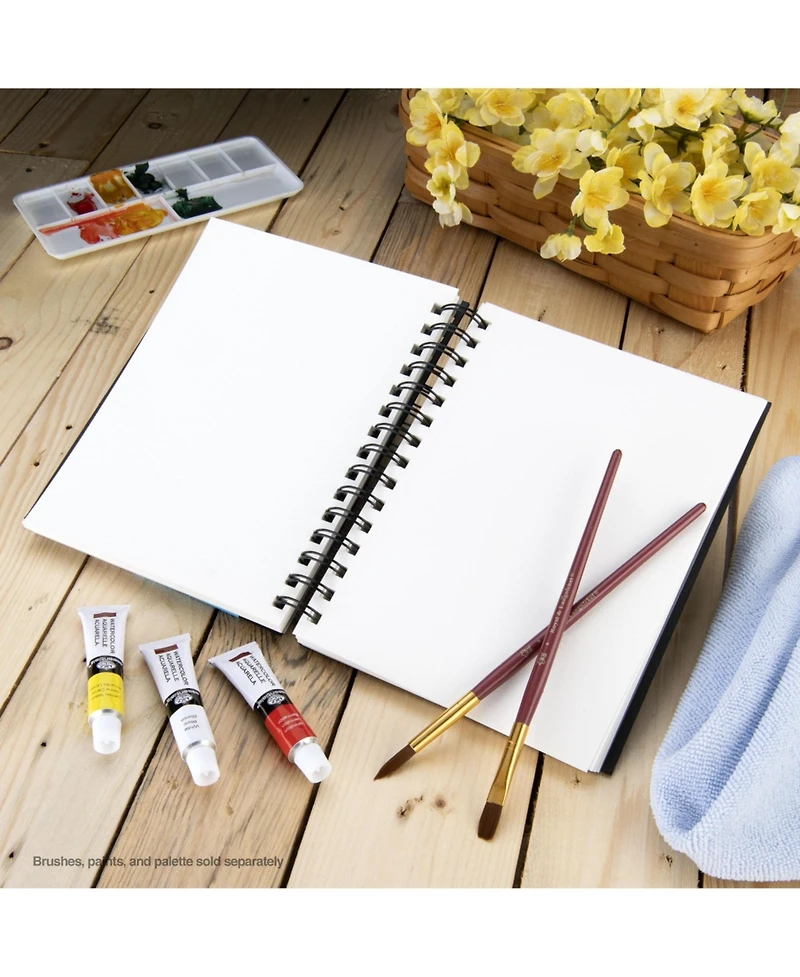 Bee Paper Bee Paper- 8" x 8" Watercolor Art Journal, 30 Sheets