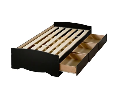 Slickblue Bed Frame with 3 Storage Drawers Platform Design for Organized Living