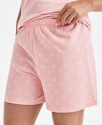 Charter Club Women's Floral Short-Sleeve Pajama Set, Exclusively at Macy's