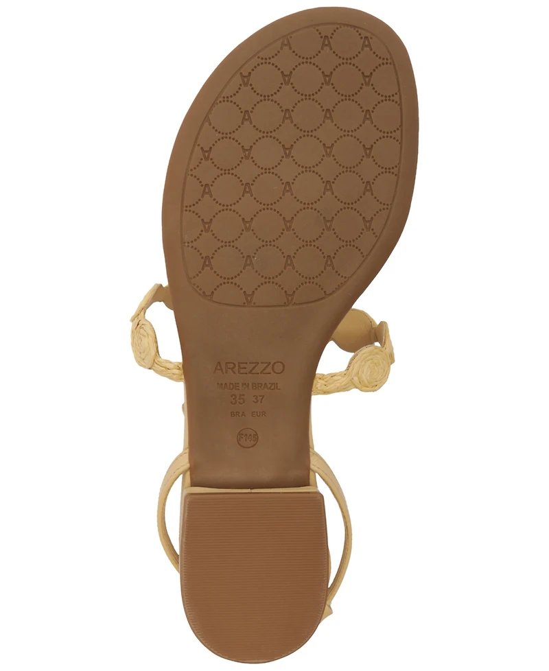 Arezzo Women's Hayley Low Block Sandals