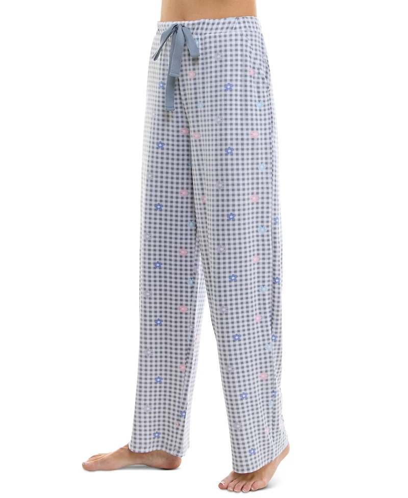 Roudelain Women's Printed Drawstring Pajama Pants