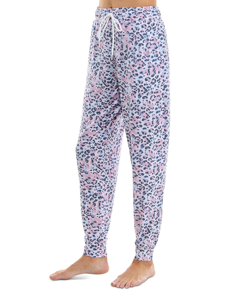 Roudelain Women's Printed Jogger Pajama Pants