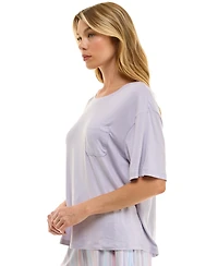 Roudelain Women's Drop-Shoulder Crewneck Sleep Tee