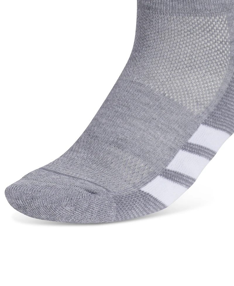 adidas Women's 3-Pk. All Day Training Quarter Socks