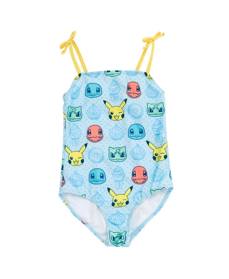 Pokemon Girls Upf 50+ One Piece Bathing Suit to