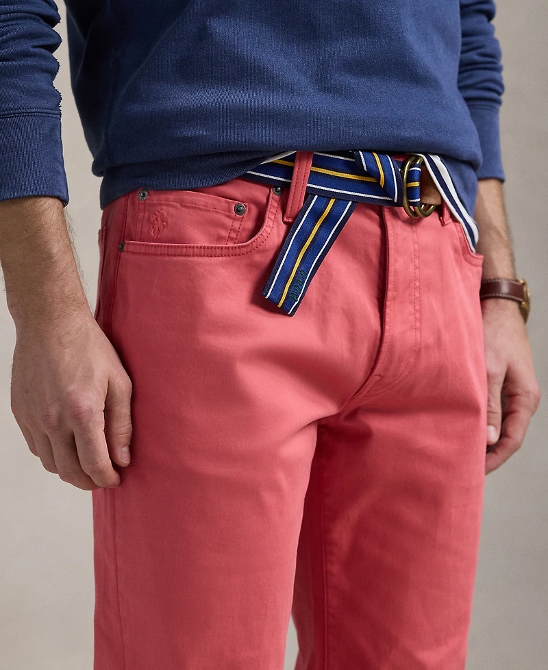 Polo Ralph Lauren Men's Varick Slim Straight Stretch Sateen Pants