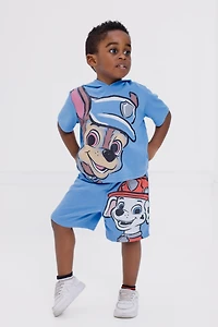 Paw Patrol Toddler Boys Pullover Hoodie and French Terry Shorts
