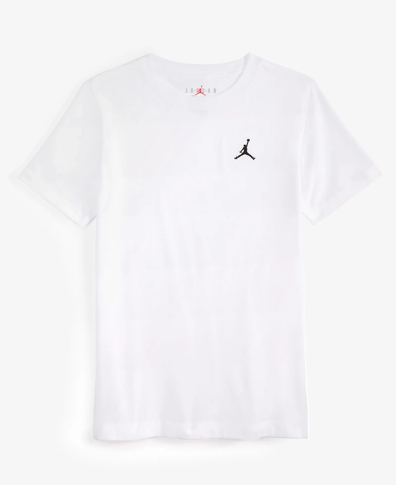Jordan Big Boys Jumpman Air Embroidery T-Shirt