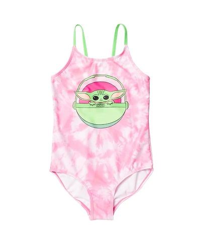 The Mandalorian Girls Star Wars One Piece Bathing Suit to