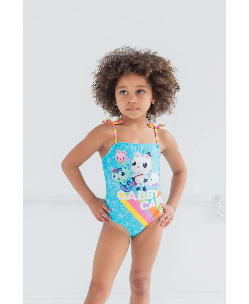 Gabby's Dollhouse Toddler Girls Dreamworks One Piece Bathing Suit
