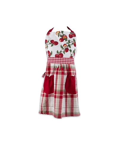 Design Imports Apple Orchard Print Apron
