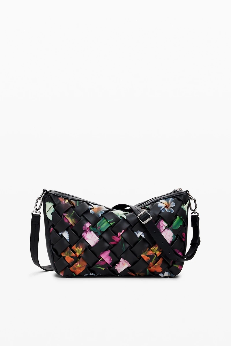 Desigual Women's Small braided floral bag